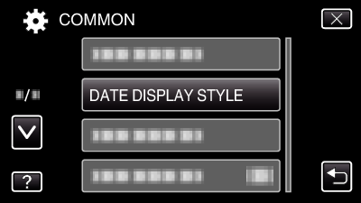 C1DW_DATE DISPLAY STYLE